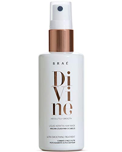 Express Hair Repair Keratin Mask Divine 2.02 fl. oz - Moisturizing Ultra Smoothing Shine-Enhancing Detangling Conditioning Keratin Hair Spray - Coconut Avocado Jojoba Oils