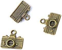 420 PCS Ancient Antique Bronze Fashion Jewelry Making Crafting Charms Findings Bulk for Bracelet Necklace Pendant Retro Accessoires Lots Vintage NPG09 Camera