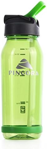 PINGORA Plastic Water Bottle 750ml BPA Free with Handle for Hiking Sport Gym Fittness Travel Hot Gift