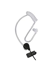 coisound Radio de dos vías auriculares cancelación de ruido Transparente Auriculares de seguridad funciona con MIDLAND GMRS/FRS radios con PTT/VOX par