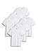 Jockey Men's T-Shirts Big & Tall Classic V-Neck T-Shirt - 6 Pack, Diamond White, XLT