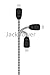 Charger, Jackpower,5FT MFI Certified Lightning USB Nylon Braided Cable 8 Pin Sync USB Charging Cord for iPhone 6/6 Plus/6s/6s Plus/SE iPhone 5/5s/5c,iPad iPod(Black)
