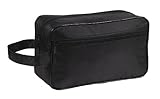 Toiletry Cosmetics Travel Bag, Black by BAGS FOR LESS