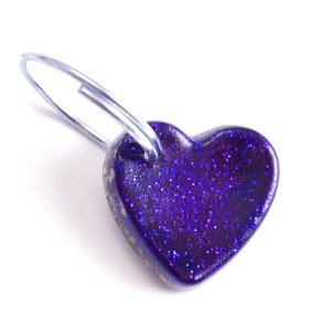 Orgone Pet Tag EMR/EMF Protection Shield with Malachite - Protector Stone for Animals. PURPLE (Orgonite)