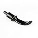 OLD FOX Tobacco Pipe Stem Replacement Black Bent Saddle Mouthpiece Fit 3mm Filters BE0061
