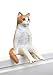 Kitan Club - Sitting Cat Plastic Toy - Blind Box Includes 1 of 6 Collectable Figurines - Fun, Versatile Decoration - Authentic Japanese Design - Made from Durable Plastic