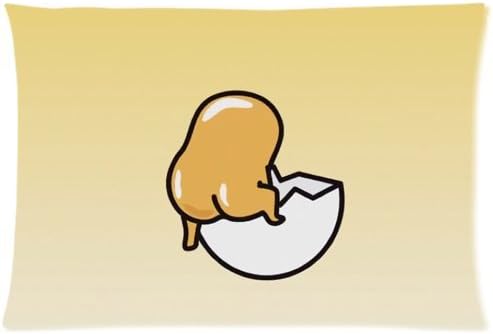 Gudetama Zippered Pillow Cases 20x30 (Twin sides)