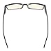 CessBlu Blue Light Filter Glasses Men Women Reading Computer UV Protection Eyeglasses(Black)+0.75