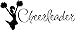 Cheerleader Decal wall saying vinyl lettering art decal quote sticker home decal