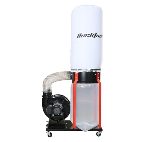 BUCKTOOL 1-1/2 HP Dust Collector