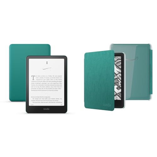 Kindle Paperwhite Clear Case Bundle: Includes Amazon Kindle Paperwhite 16GB (newest model) | Jade & Clear Back Case | Jade