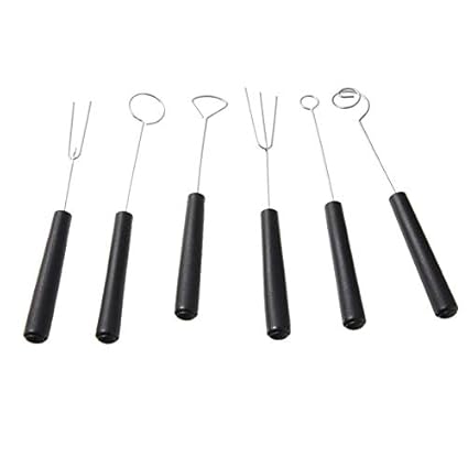  Tushja 6pcs Chocolate Dipping Fork Cake Fondue