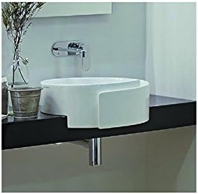 Flaminia wall sinks ROLL semi built-in sink RL44S