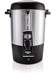 Hamilton Beach 40521 Fast Brew Coffee Urn, Makes 15-45 Cups, Stainless Steel