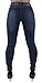 Style M1213– Colombian Design, High Waist, Butt Lift, Levanta Cola, Skinny Jeans in M. Blue Size 11