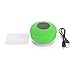GJT®Wireless Bluetooth Waterproof Shower Speaker: 3.0 Speaker, Mini Water Resistant Wireless Shower Speaker, Handsfree Portable Speakerphone with Built-in Mic, 6hrs of playtime, Control Buttons and Dedicated Suction Cup for Showers, Bathroom, Pool, Boat, Car, Beach, & Outdoor Use(Green)