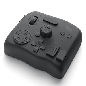 TourBox Elite 左手デバイス 無線 Bluetooth プロ向け 2台同時接続 触覚フィードバック 動画編集