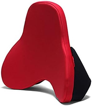 COVA Lumber Support Red - Premium Pelvis Support Back Cushion - 2 Year Warranty - for Home Office and Car Seat