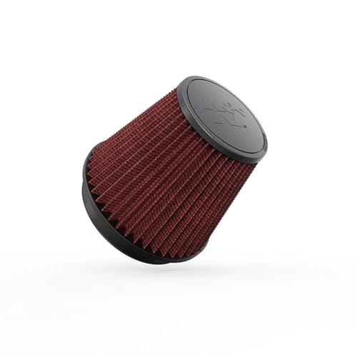 K&N Universal Clamp-On Air Filter: High Performance, Premium, Washable, Replacement Engine Filter: Flange Diameter: 6 In, Filter Height: 6.5 In, Flange Length: 1 In, Shape: Round Tapered, RF-1042