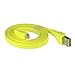 Logitech UE BOOM Bluetooth Speaker Micro USB Cable 22AWG 1.2M 4ft Max 2.5A Yellow