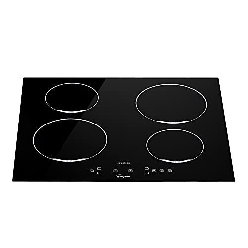 Empava 24" Electric Induction Cooktop Builtin Modular Stovetop with 4