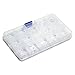 250pcs O-Ring Kit OD 4-30mm Silicone Gasket Set White Washer Repair Assortment O Ring Seal Set Orings Box Gasket Kit