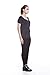 Graystone Holster Shirt Scoop Neck Concealed Carry Clothing For Women - Deep Concealment Compression CCW Clothes (Black, X-Large)