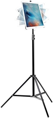 iShot G8 Pro iPad Pro 10.5 Tripod Mount and Stand - Complete Bundle Kit Includes: Tripod Mount + Tripod Stand w/Bag and Locking 360° Swivel Ball Head - Compatible with iPad Pro 10.5 inch Only