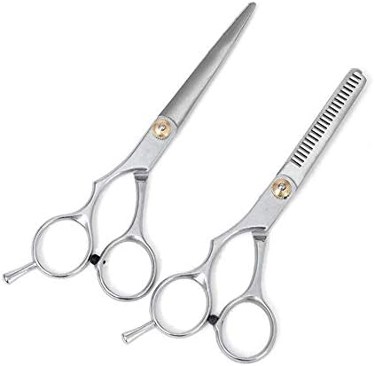 散髪 ヘアーカット ハサミ 前髪 ヘアカット 理容師 人気の定番 理髪 自宅用 ステンレス製ハサミ 2点セット
