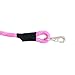 ZippyPaws Climbers Mountain Climbing Rope Dog Leash (Pink, 6-Feet)