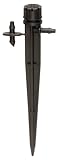 Rain Bird MBF4PKS Drip Irrigation Micro-Bubbler on Stake, 360&deg; Full Circle Pattern, 0 - 3' Spray Distance, 4-Pack