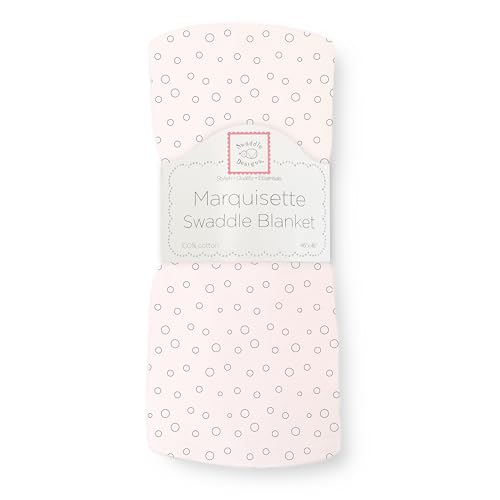 SwaddleDesigns Marquisette Receiving Swaddle Blanket for Baby Boys & Girls, Sof…
