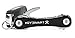 KeySmart Rugged | Multi-Tool Key Holder with Bottle Opener and Pocket Clip (2-14 Keys, Black)