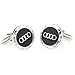 Audi Cufflinks Audi Accessory Gift Boxed(wedding cufflinks,jewelry for men,gift for groom)
