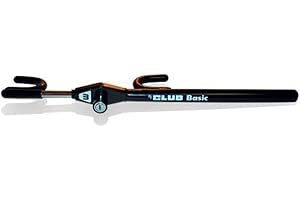 WINNER INTERNATIONAL The Club 1234 Basic Club Steering Wheel Lock, Black
