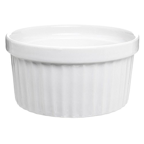 2 Porcelain+Ramekins+Bakeware+Souffl%25C3%25A9+Condiment