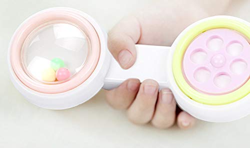FORSTART 9pcs Baby Rattles Teether, Shaker, Grab and Spin Rattle, Musical Teething Rattle Set, Early Educational Teething Toys for 3, 6, 9, 12 Month Baby Infant, Newborn - Thumbnail 3
