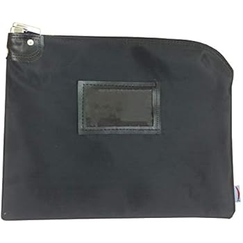 Deposit Bag Vinyl Zippered Locking 11 X12 Large Bank Bag With Lock And Keys