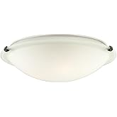 Forte 2799-03-32 Three Light Ceiling Flush Mount, Bronze