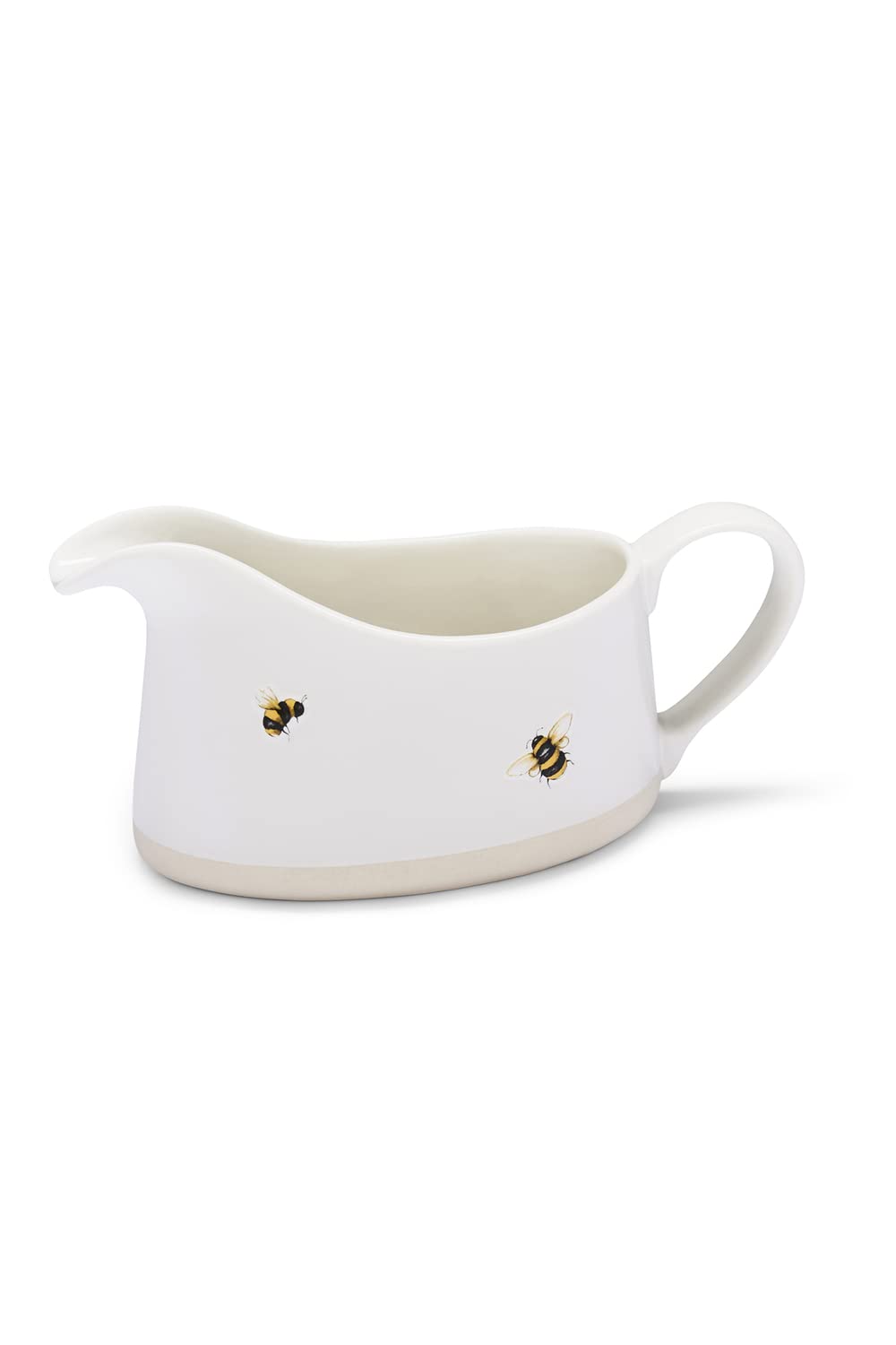 Cooksmart British Designed Ceramic Gravy Boat | Gravy Jug To Match All Kitchen Designs | Gravy Jug Perfect For Family Dinners & Sunday Roast - Bumble Bees
