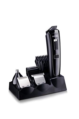 Nova NG 1150 Cordless and Rechargeable Multi Grooming Trimmer for Men Runtime: 60 Mins (Black) 1 Nova NG 1150 Cordless and Rechargeable Multi Grooming Trimmer for Men Runtime: 60 Mins (Black)