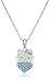 Sanrio Hello Kitty March Crystal Birthstone Heart Pendant Necklace, 18