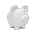 Child to Cherish Ceramic Piggy Bank, White