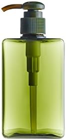 chengcheng PET Cream Refillable Bottle Empty, to Fill Organize Shampoo & Shower Gel & Hand sanitizer for Bathroom Great for Essential Oils, Lotions, Liquid Soaps 9.5oz／280ml (Green)
