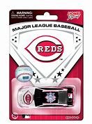 Cincinnati Reds Major League Baseball Hardtop Diecast Car, 1:64 Scale - Thumbnail 2