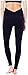 Ingrid & Isabel Maternity Ankle Zip Legging with Crossover Panel for Support and Comfort, Black, M