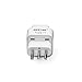 BESTEK Italyl Travel Plug Adapter, Grounded Universal Type L Plug Adapter Italy to US Adapter - Ultra Compact for Italy, Chile, Maldives, Uruguay and More, 3 Pack