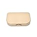 OVERMAL Acrylic Cute Bow False Eyelash Storage Box Makeup Cosmetic Mirror Case Organizer