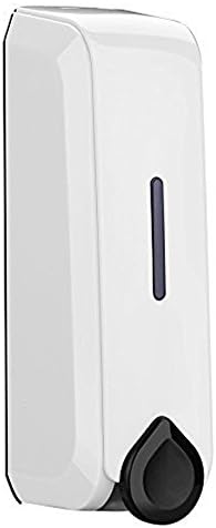 Wall Mounted 350ml Single Soap Shampoo Lotion Dispenser with Refillable Bottle for Kitchen Bathroom Hotel Restaurant Restroom