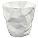 Modway Lava Trash Bin in White,12.5